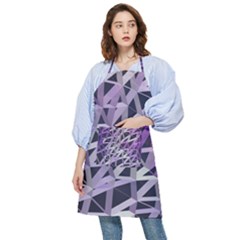 3d Lovely Geo Lines  Iv Pocket Apron