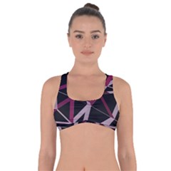 3d Lovely Geo Lines Iii Got No Strings Sports Bra