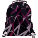 3d Lovely Geo Lines Iii Rounded Multi Pocket Backpack View3