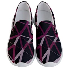 3d Lovely Geo Lines Iii Men s Lightweight Slip Ons