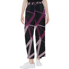 3d Lovely Geo Lines Iii Women s Pants  by Uniqued