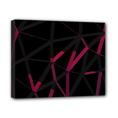 3d Lovely Geo Lines Viii Canvas 10  X 8  (stretched) by Uniqued