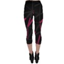 3D Lovely GEO Lines VIII Capri Leggings  View2