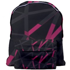 3d Lovely Geo Lines Viii Giant Full Print Backpack by Uniqued