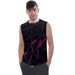 3d Lovely Geo Lines Viii Men s Regular Tank Top by Uniqued