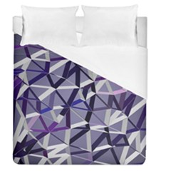 3d Lovely Geo Lines Ix Duvet Cover (queen Size) by Uniqued