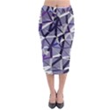 3D Lovely GEO Lines IX Midi Pencil Skirt View1