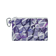 3d Lovely Geo Lines Ix Canvas Cosmetic Bag (small) by Uniqued