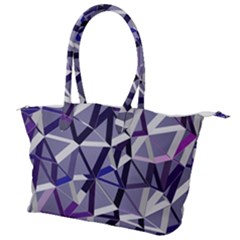 3d Lovely Geo Lines Ix Canvas Shoulder Bag by Uniqued