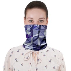 3d Lovely Geo Lines Ix Face Covering Bandana (adult) by Uniqued