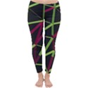 3D Lovely GEO Lines X Classic Winter Leggings View1