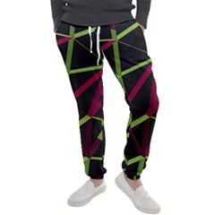 3d Lovely Geo Lines X Men s Jogger Sweatpants by Uniqued