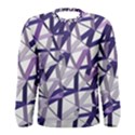 3D Lovely GEO Lines X Men s Long Sleeve Tee View1