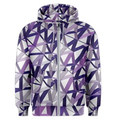 3d Lovely Geo Lines X Men s Zipper Hoodie