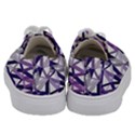 3D Lovely GEO Lines X Kids  Low Top Canvas Sneakers View4