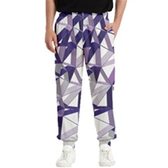 3d Lovely Geo Lines X Men s Elastic Waist Pants by Uniqued