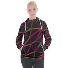 3d Lovely Geo Lines Xi Women s Hooded Pullover by Uniqued