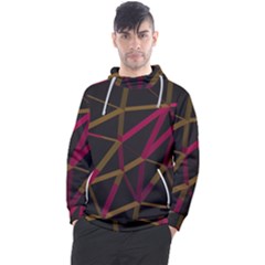 3d Lovely Geo Lines Xi Men s Pullover Hoodie