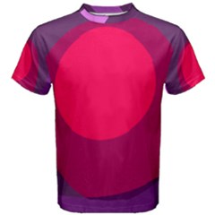 Purple And Pink 6078 Men s Cotton Tee by KorokStudios