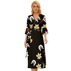 Ljp Midsummer Wrap Dress