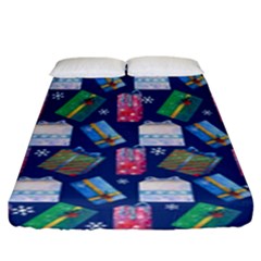 New Year Gifts Fitted Sheet (king Size) by SychEva