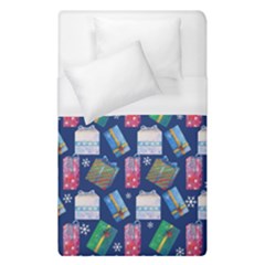 New Year Gifts Duvet Cover (single Size) by SychEva