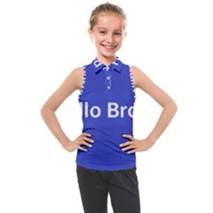 225×220-3 Kids  Sleeveless Polo Tee