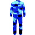 Blue Waves Abstract Series No11 OnePiece Jumpsuit (Men)  View2