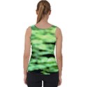 Green  Waves Abstract Series No13 Velvet Tank Top View2