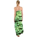 Green  Waves Abstract Series No13 Cami Maxi Ruffle Chiffon Dress View2