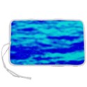 Blue Waves Abstract Series No12 Pen Storage Case (S) View1