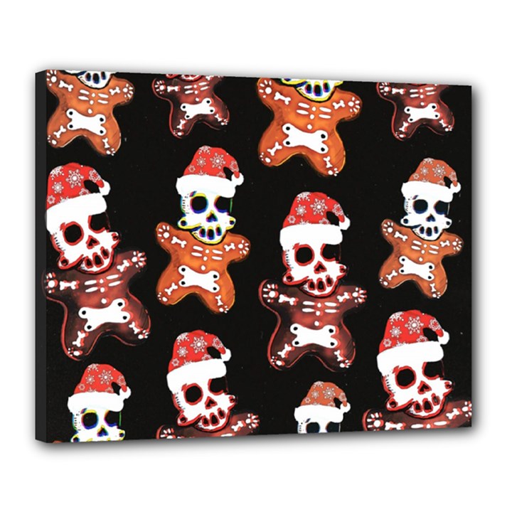 Zanoskull - Gingerbread MON Canvas 20  x 16  (Stretched)