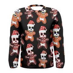 Zanoskull - Gingerbread Mon Men s Long Sleeve Tee by Roxzanoart