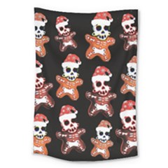 Zanoskull - Gingerbread Mon Large Tapestry by Roxzanoart