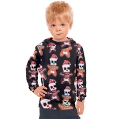 Zanoskull - Gingerbread Mon Kids  Hooded Pullover