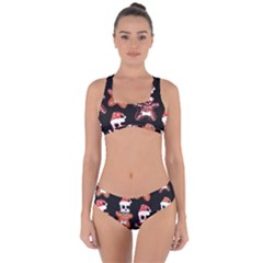 Zanoskull - Gingerbread Mon Criss Cross Bikini Set