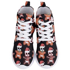 Zanoskull - Gingerbread Mon Women s Lightweight High Top Sneakers by Roxzanoart