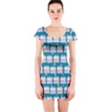 Gift Boxes Short Sleeve Bodycon Dress View1