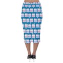 Gift Boxes Velvet Midi Pencil Skirt View2