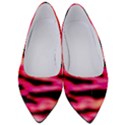 Red  Waves Abstract Series No15 Women s Low Heels View1