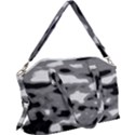 Black Waves Abstract Series No 1 Canvas Crossbody Bag View1