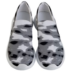 Black Waves Abstract Series No 1 Women s Lightweight Slip Ons by DimitriosArt