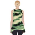 Green  Waves Abstract Series No14 Side Drop Tank Tunic View2