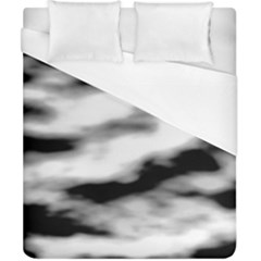 Black Waves Abstract Series No 2 Duvet Cover (california King Size) by DimitriosArt