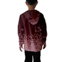 Red Gradient Butterflies pattern, nature theme Kids  Hooded Windbreaker View2