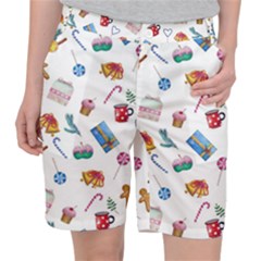 New Year Elements Pocket Shorts by SychEva