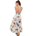 New Year Elements Backless Maxi Beach Dress View2