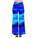 Blue Waves Abstract Series No13 So Vintage Palazzo Pants View1