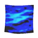 Blue Waves Abstract Series No13 Square Tapestry (Small) View1