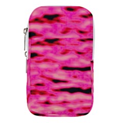 Rose  Waves Abstract Series No1 Waist Pouch (small)